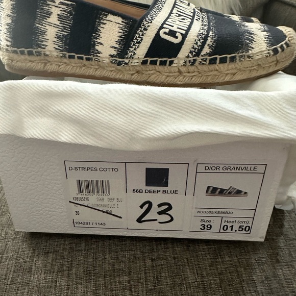 Authentic Dior Espadrilles - Picture 5 of 7